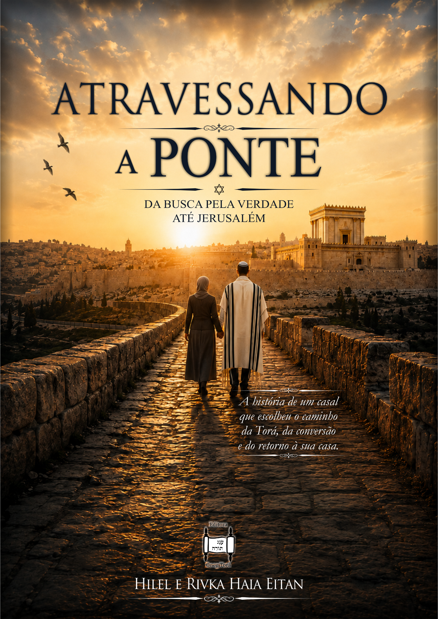 Capa do livro Atravessando a Ponte